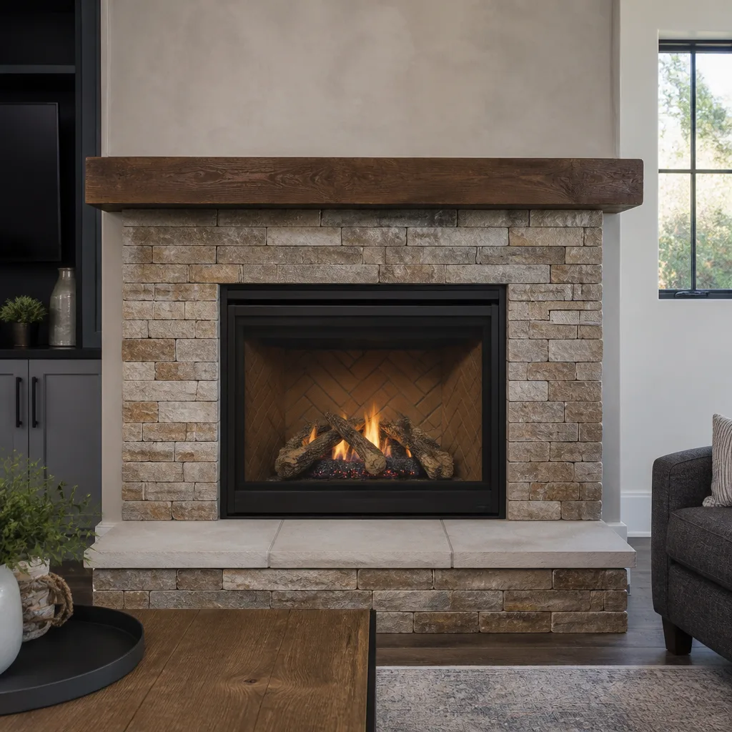 Gas fireplace service